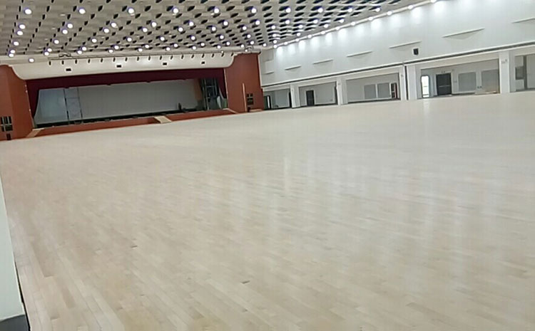 湖北楓木運(yùn)動(dòng)木地板圖片