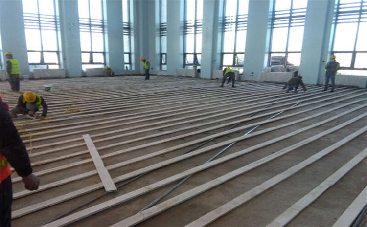 硬木企口籃球場地板廠家直銷