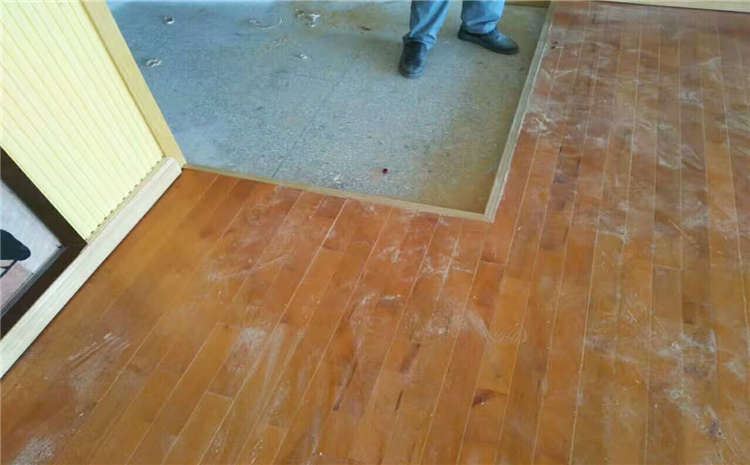 楓木籃球場木地板單層龍骨結(jié)構(gòu)