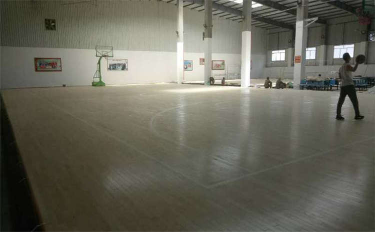 五角楓木地板籃球場**是多少錢？