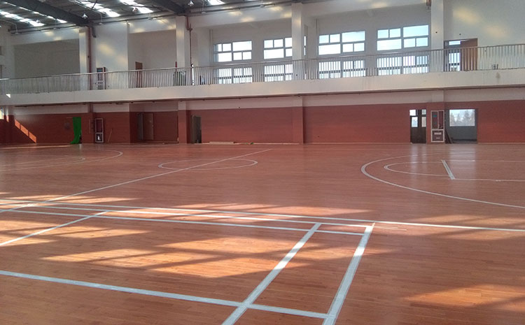 江蘇柞木實木運動地板品牌