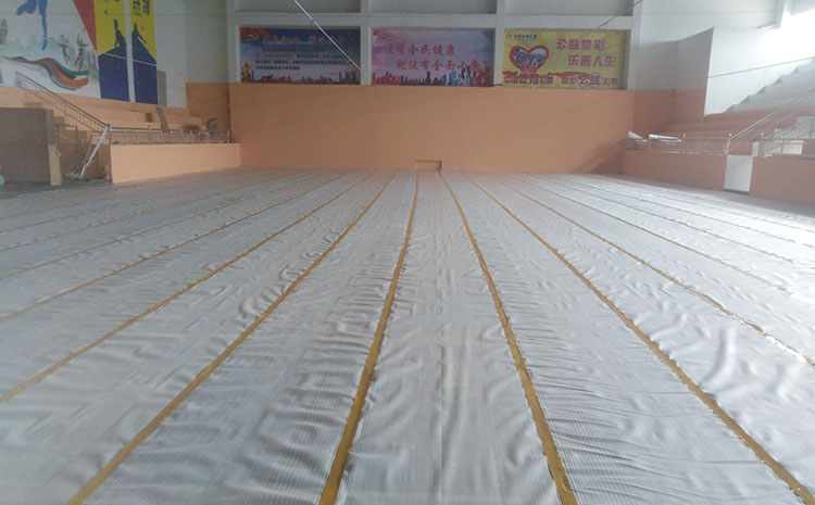 松木舞蹈房木地板板式龍骨結(jié)構(gòu)