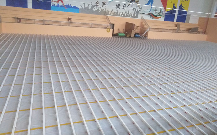 拼裝籃球?qū)嵞具\(yùn)動(dòng)地板施工方案
