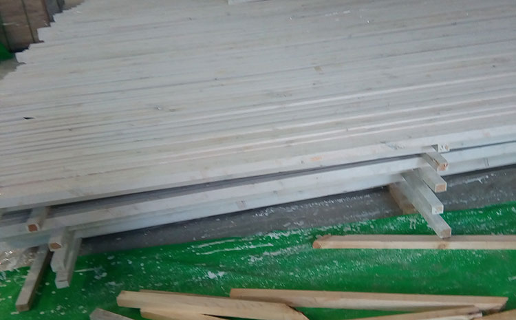 鄭州柞木運(yùn)動木地板圖片