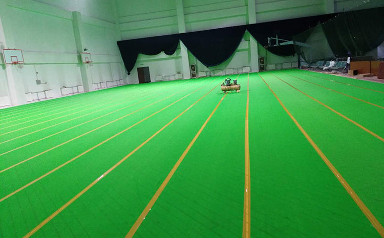 橡膠木籃球場實木地板結(jié)構(gòu)