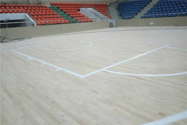 貴州務(wù)川**體育館木地板案例