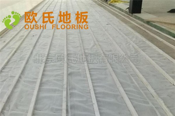 杭州富陽區(qū)23籃球館木地板項目