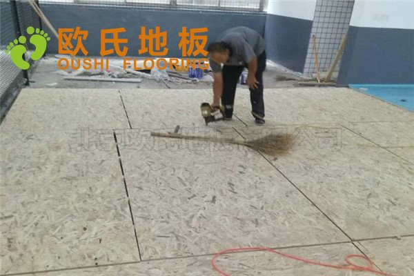 杭州富陽區(qū)23籃球館木地板項目