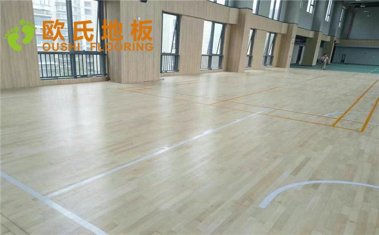 蘇州仁恒公園世紀會所羽毛球木地板圖片