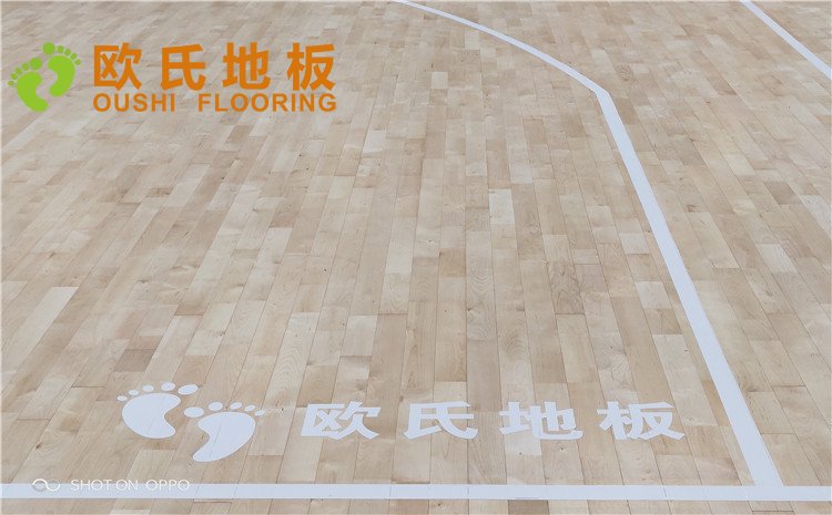 西寧市世紀(jì)職業(yè)技術(shù)學(xué)校籃球訓(xùn)練館木地板圖片