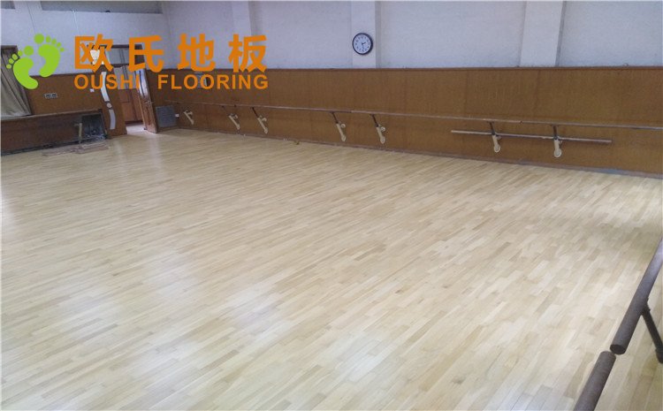 北京舞蹈學(xué)院舞蹈室木地板圖片