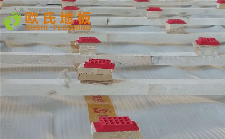 江蘇連云港消防隊(duì)籃球館木地板