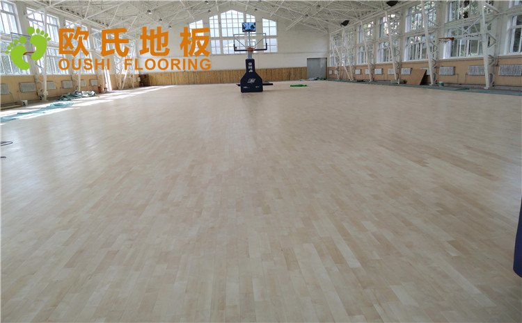 內(nèi)蒙古呼和浩特賽罕區(qū)師范大學(xué)體育學(xué)院訓(xùn)練館運(yùn)動木地板項目—歐氏實木運(yùn)動地板